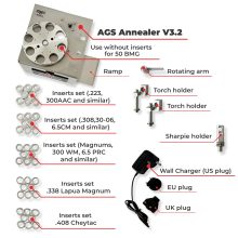 AGS Brass Annealer 3.2 - .50BMG - Afbeelding 2