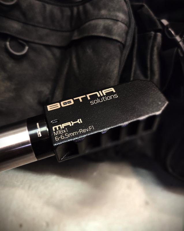 BOTNIA MAXI Mondingsrem M18x1 Black