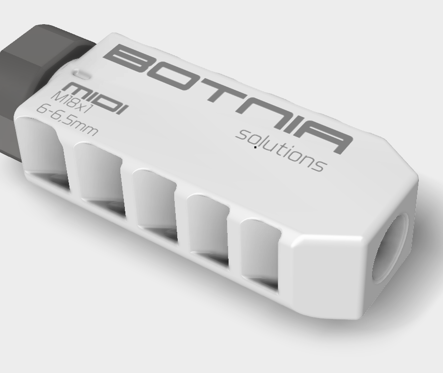BOTNIA Midi Muzzle brake M18x1
