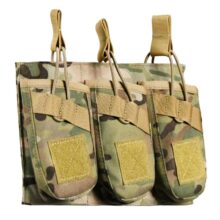 PRO STRIKE AK TRIPLE MAGAZINE POUCH MULTI CAM - Image 3