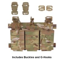 Pro Strike Triple magazine pouch Multi cam - Image 2