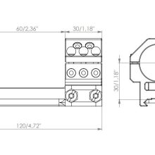 EAW - GTM Picatinny Ø30 H15 MM - Afbeelding 5