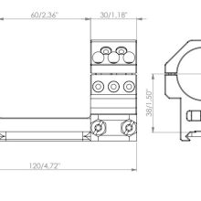 EAW - GTM picatinny Ø34 H21 MM - Afbeelding 5