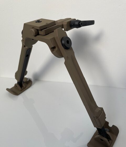 Fortmeier Bipod H210 (12:00) TAN with mount