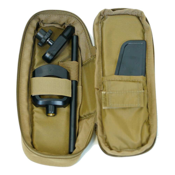 Kestrel Rotating Vane Mount with MOLLE Carry Case