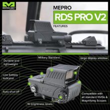 MEPRO RDS PRO V2 Red BULLSEYE - Image 11