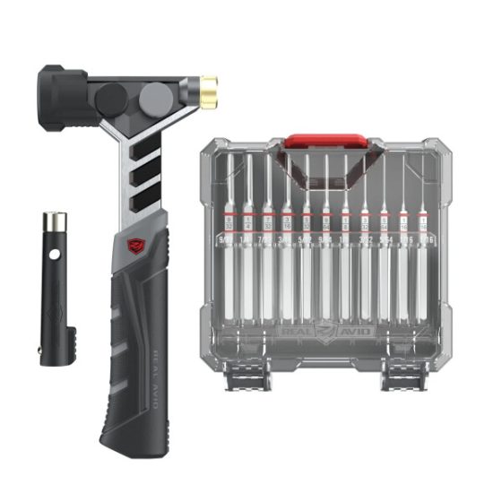 Real Avid Armorer's Master Hammer & Accu-Punch Standard Pin Punch Set