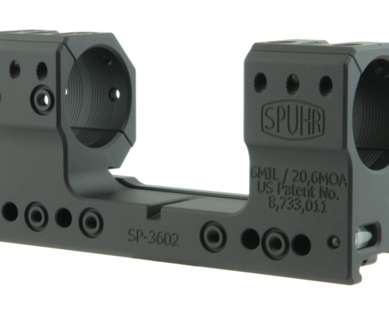 Spuhr picatinny Ø30 H38 MM 20 MOA