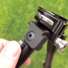 Tactical Bipod 180 mm Tilt Carbon Tier One Q/D Picatinny - Image 4