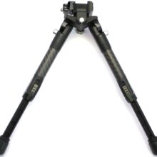 Tactical Bipod 180 mm Tilt Carbon Tier One Q/D Picatinny - Image 2