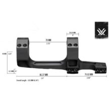 Cantilever Montage Precision Extended 34 MM - Afbeelding 3