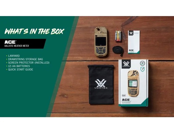 ACE VORTEX BALLISTIC WEATHER METER - Image 2
