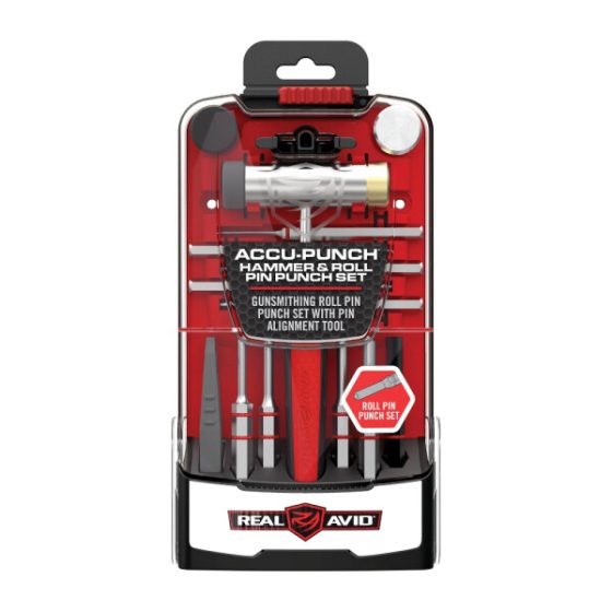 Real Avid Accu-Punch Hammer & Roll Pin Punch Set